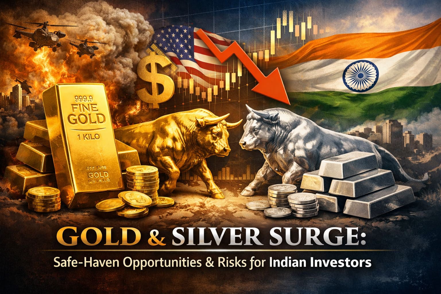 Gold & Silver Surge: The Safe-Haven Rally Every Indian Investor Must Understand