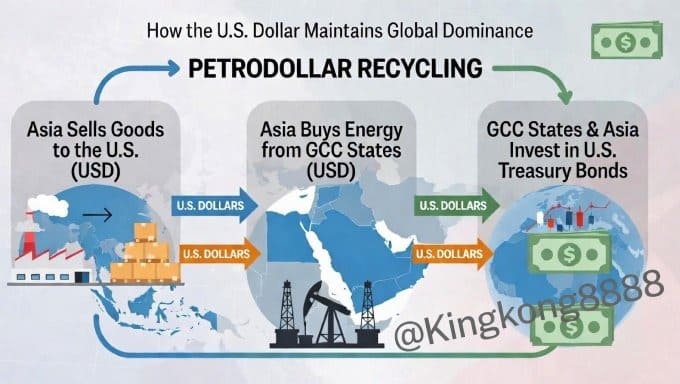 The Hidden Engine of the Global Financial System: Petrodollar Recycling